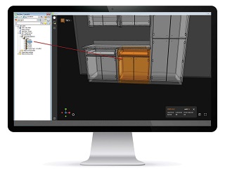 WORKPLAN TEVA 3D Viewer within CABINET VISION